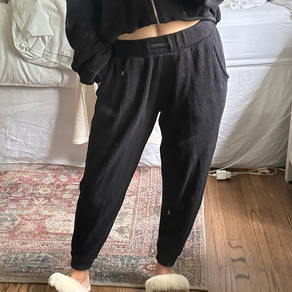 SET ACTIVE SWEATPANTS / JOGGERS SMALL BLACK ONYX